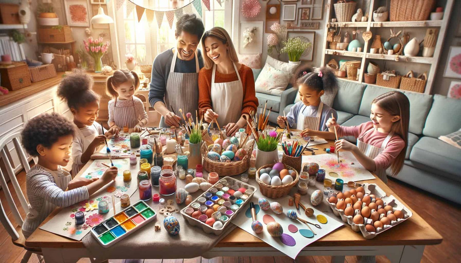Easter egg-stravaganza: crafts beyond basic dyeing ideas